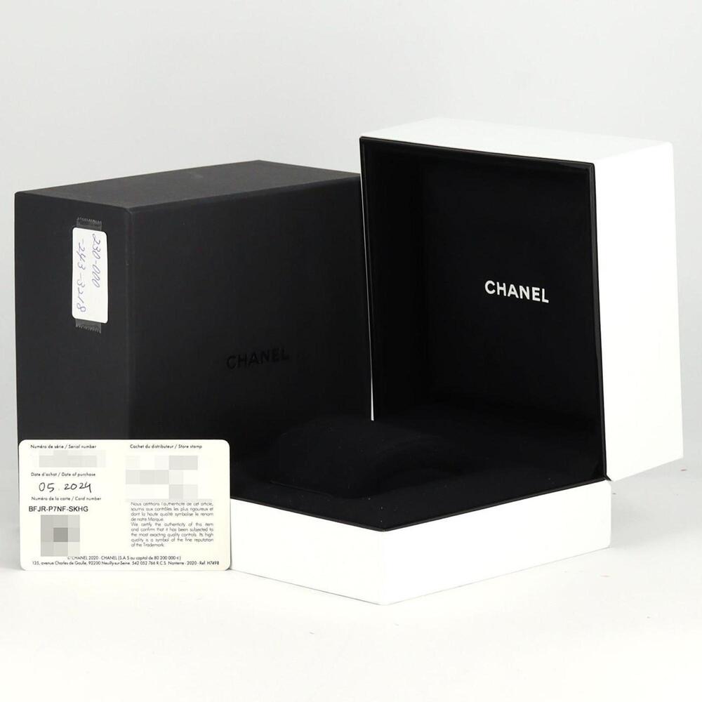 Chanel J12 Phantom Caliber 12.1 38mm Ceramic Automatic Watch H6185 - Picture 8 of 8